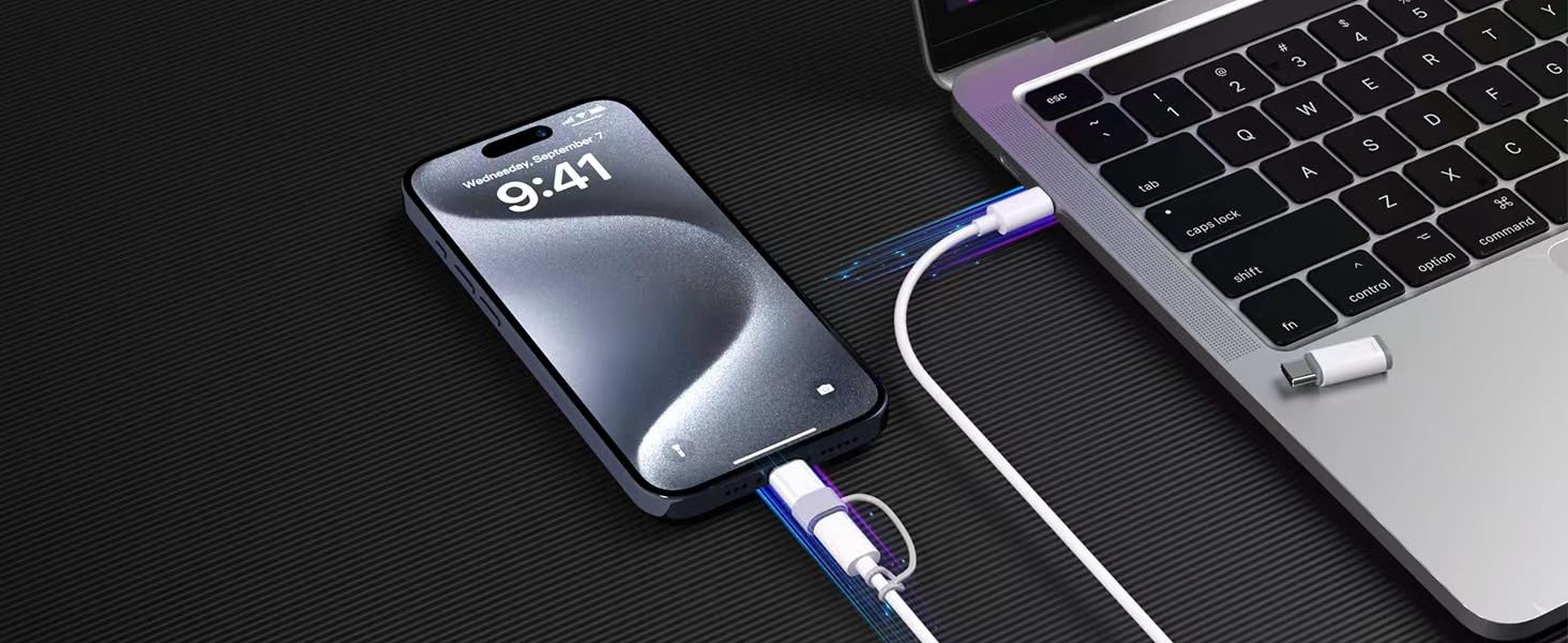 Lightning to USB-C adapter