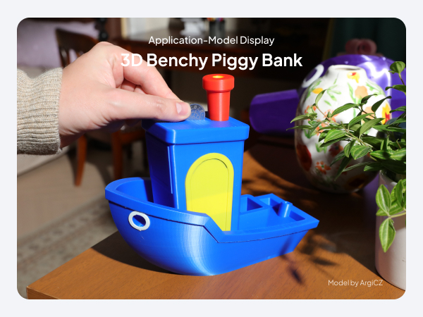 3D Benchy Piggy Bank