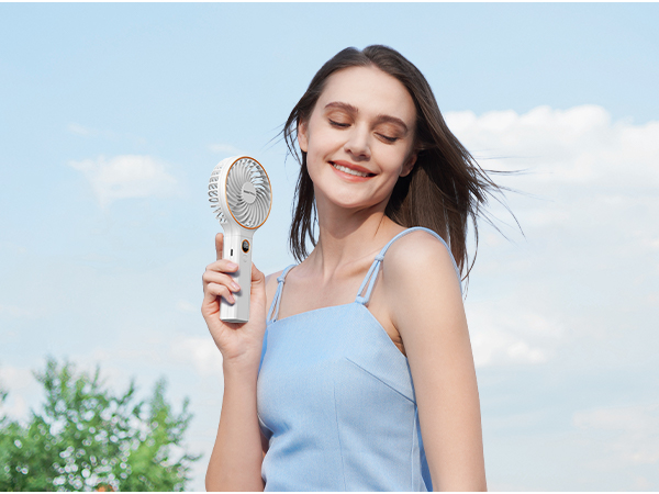 handheld fan cooling fan hand fan rechargeable fan bladeless fan hand held fan misting fan