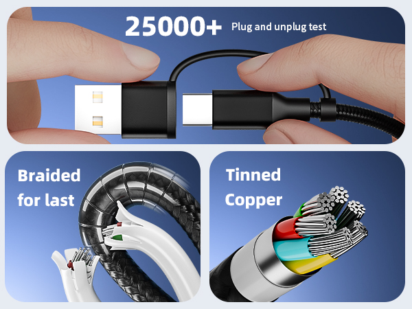 Travel Vacation Essentials 4 in 2 Charging Cable for Apple iWatch Charger