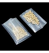 MITOB 100 Pack 2.7x3.9 inch (usable 2.4x3.3 inch) Small Vacuum Sealer Bags for Food Storage Heat ...