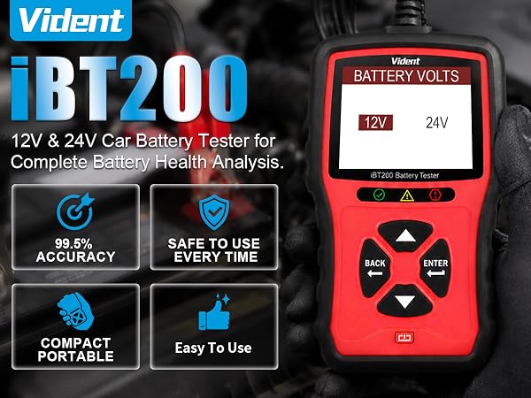 24v car battery tester