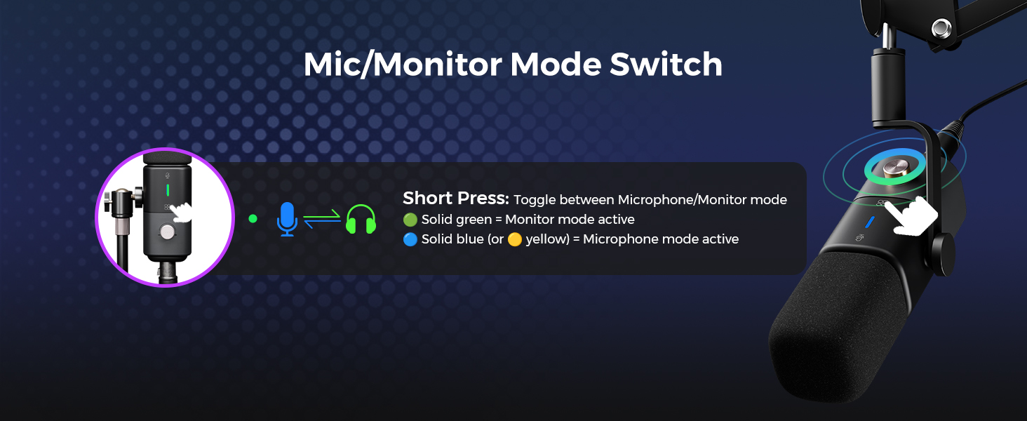 music recording microphone