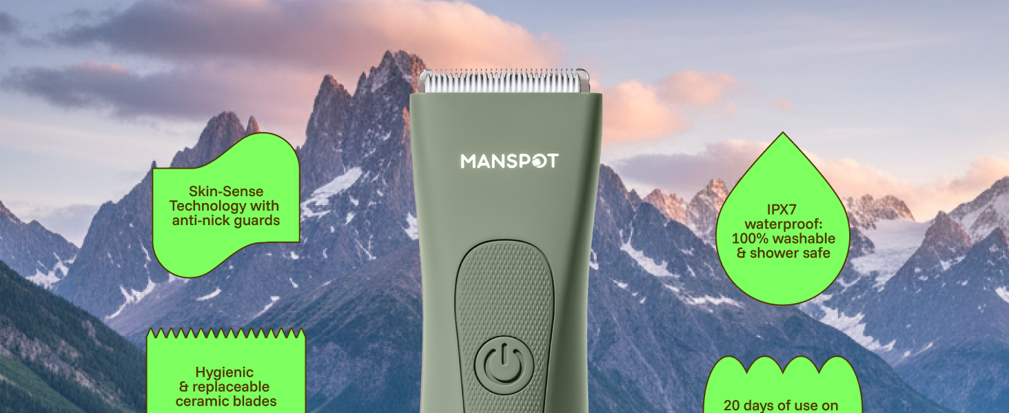 manscape hair trimmer for men
