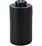 Waterless Essential Oil Diffuser with 8 Color LED Night Light, 3 Mist Levels &amp; Timers, Portable R...