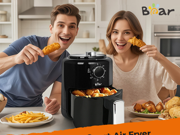 bear small air fryer 2.1qt
