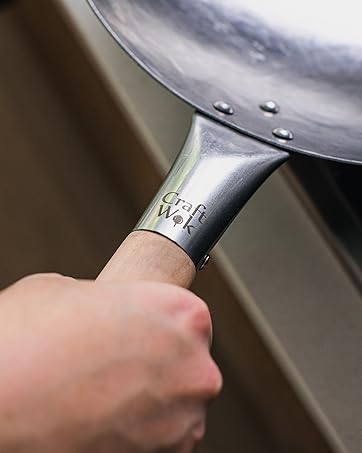 craft wok handle logo stamp 731W88