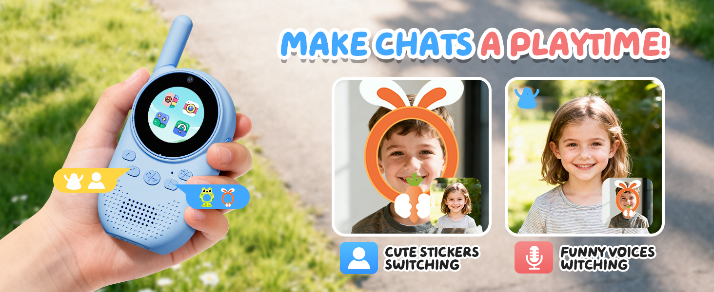 Video Walkie Talkies for Kids