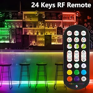 ic rgb led strip lights with remote