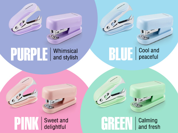 small colorful stapler