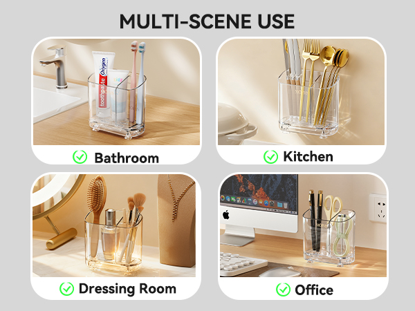 Toothbrush Holders for Bathroom