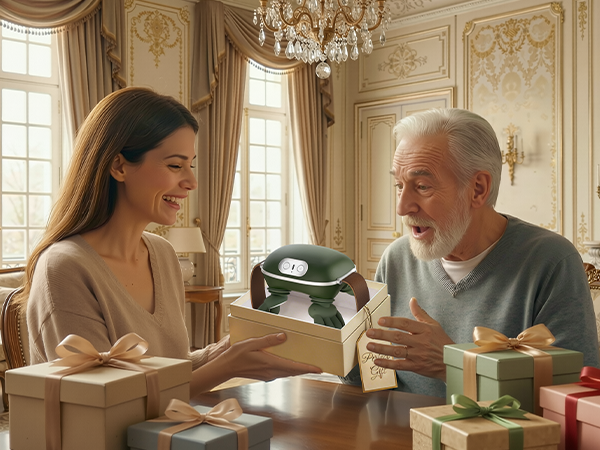 grandparents premium massage device in gift box