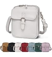 Vintage Messenger Bag,Womens Large Capacity Crossbody Leather Bags,Mini Shoulder Sling Pouch with...