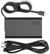 Easy&amp;Fine 20V 3.25A 65W USB C Laptop Charger for Lenovo ThinkPad Yoga ADLX65YDC2A Adaptor Power Cord
