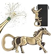 LULLEA Horse Beer Bottle Opener, Equestrian Gifts Horse Gifts for Women Men, Ideal for Race Day B...