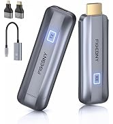 Wireless HDMI Transmitter and Receiver 4K, FIGEBNY Wireless HDMI Extender Sender Kit 2.4G/5G for ...