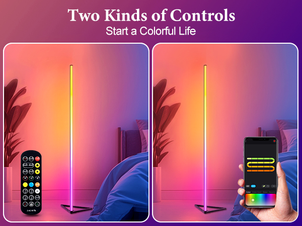 Two Kinds of Controls Start a Colorful Life