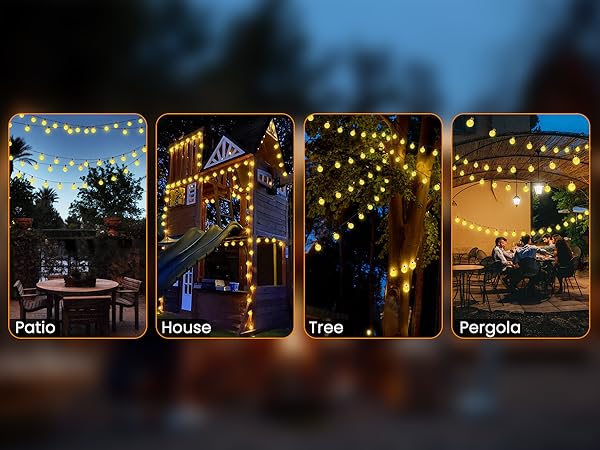 solar string lights