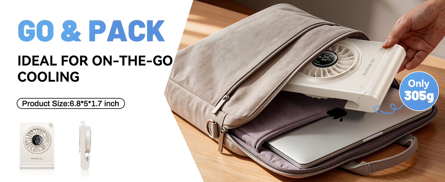 portable desk fan
