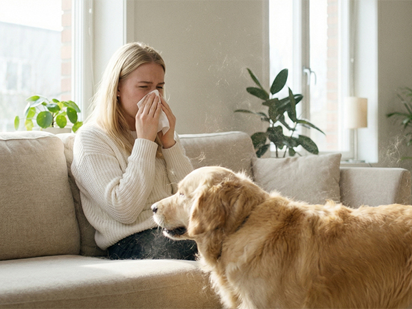 Filter pet hair &amp;amp; dander