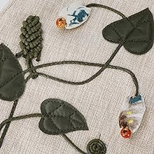 running bowser bolsos boho bum belt green denim rope mom ipad wallet quilted vera bradley