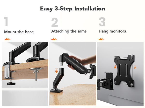 single monitor arm