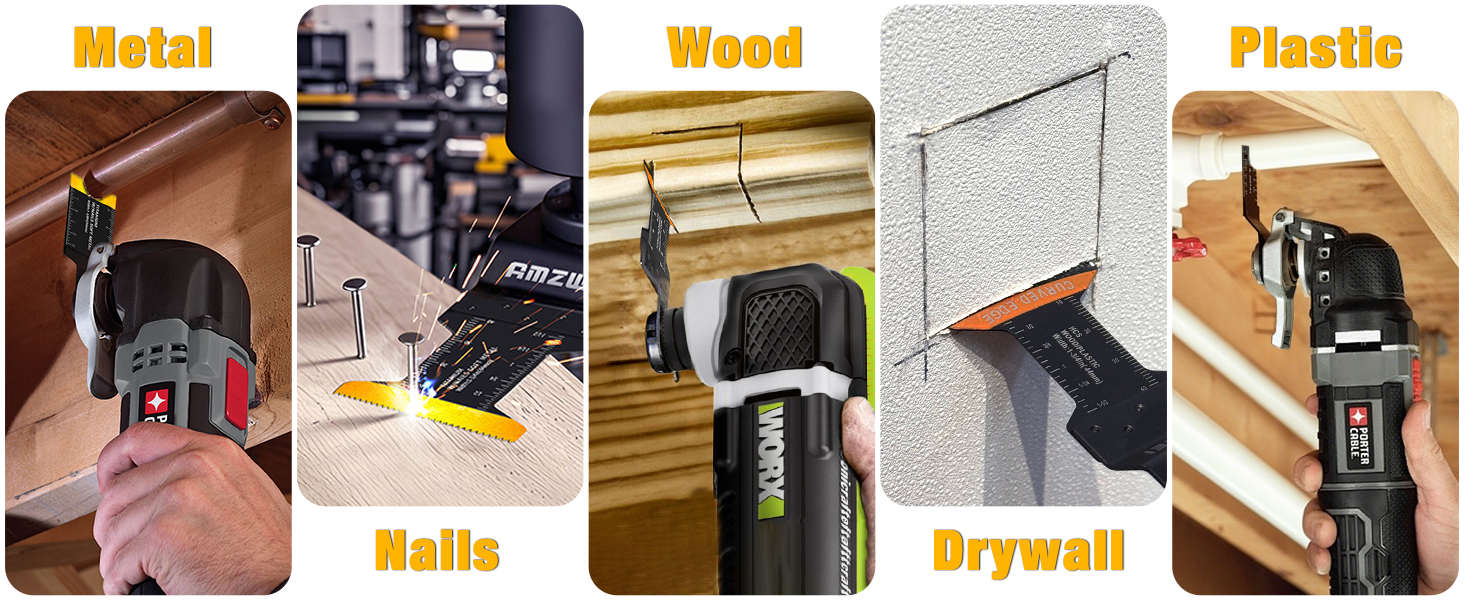 saw blades oscillating