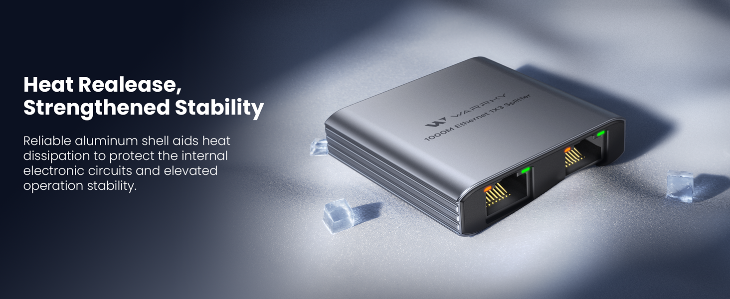 Reliable aluminum shell: Heat Realease, Strengthened Stability