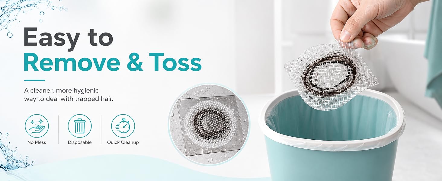 Disposable Drain Hair Catcher