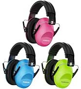 Floriogra 3 Pack Noise Canceling Headphones for Kids, Kids Ear Protection Earmuffs for Autism, To...