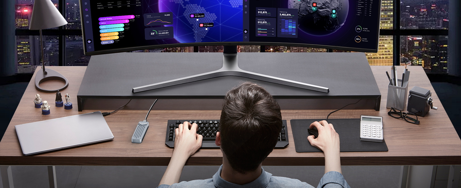 M.2 NVMe SSD Enclosure USB3.2 GEN2 10Gbps