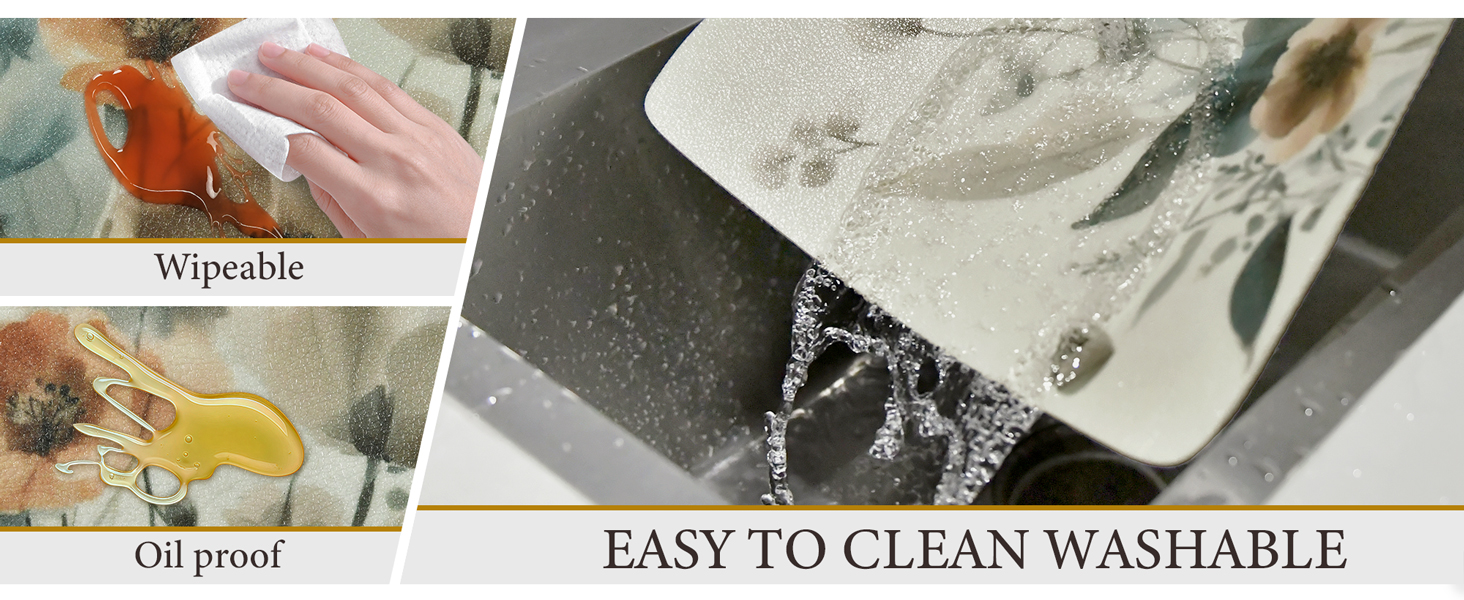 place mats easy clean