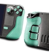 Luck&amp;Link Controller Grip for Steam Deck OLED&amp;LCD,Textured Skin kit,Anti-Skid Sweat-Absorbent Con...