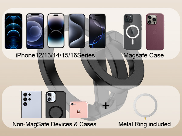 magsafe pop socket phone ring holder