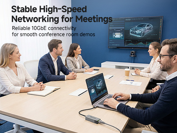 USB C to 10Gb Ethernet Adapter