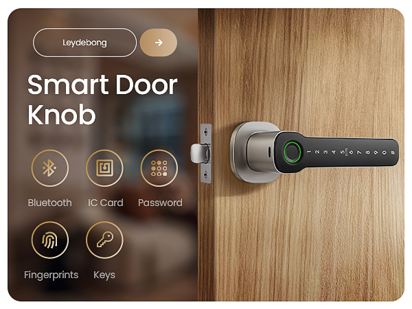 smart door lock fingerprint door lock