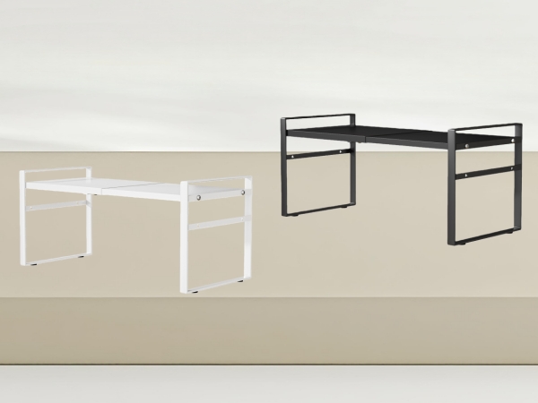 expandable cabinet shelf