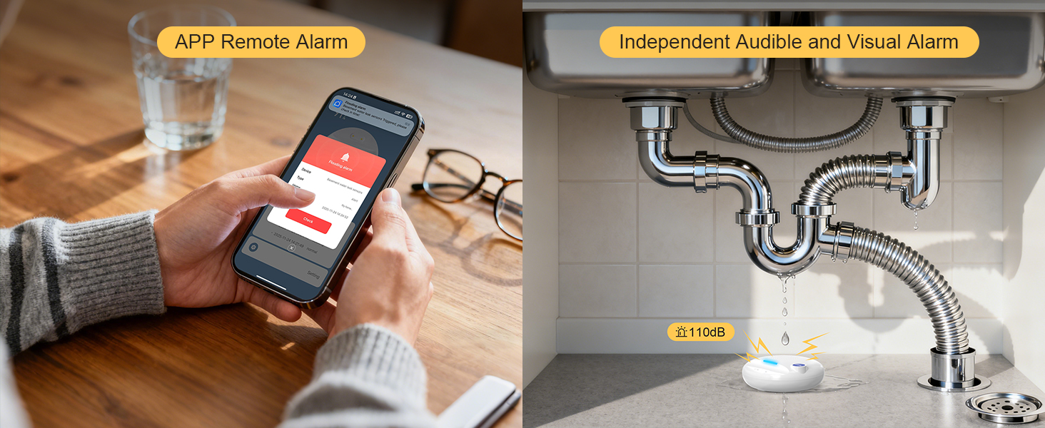 WiFi Water Leak Detectors