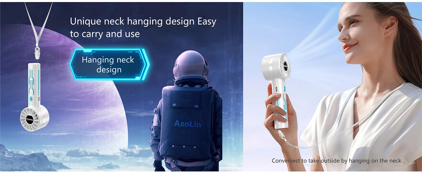 Handheld Portable High-Speed Mini Fans