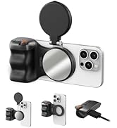 TELESIN Fun Shot Magnetic Phone Camera Grip+ C03 Magnetic Selfie Light Creator Kit Compatible wit...