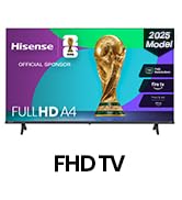 Hisense 40-Inch Class A4 Series FHD 1080p Smart Fire TV (40A4NF, 2025 Model) - DTS Virtual: X, Sl...