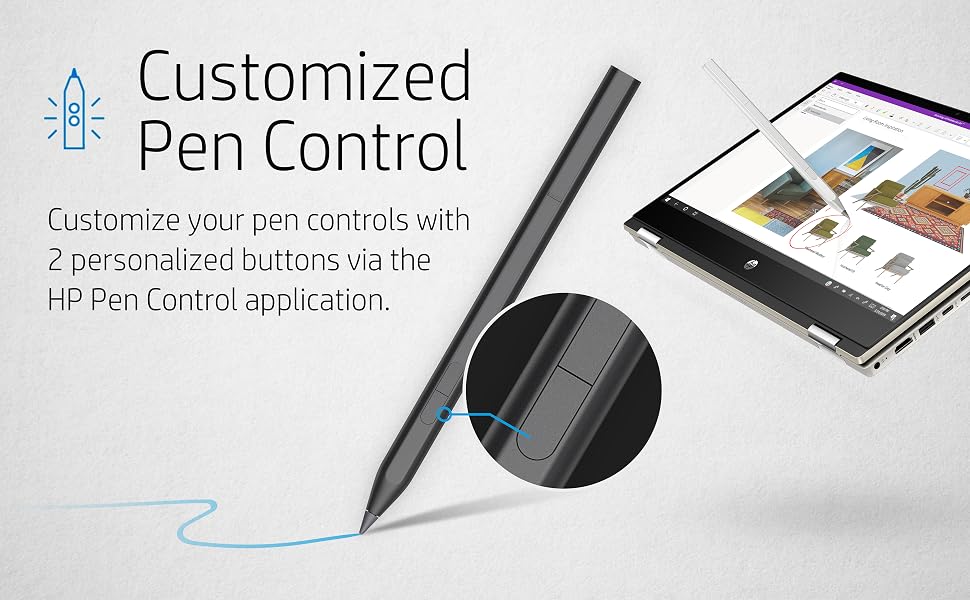 HP Rechargeable MPP 2.0 Tilt Pen