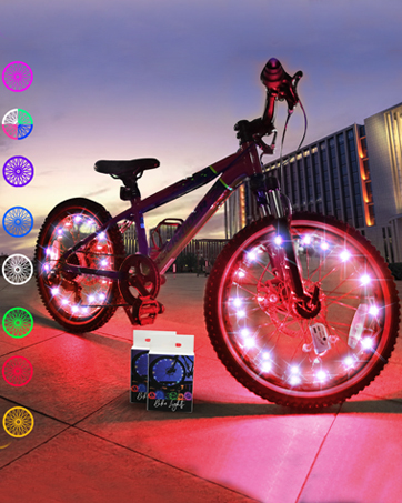 wheel lights bicycle