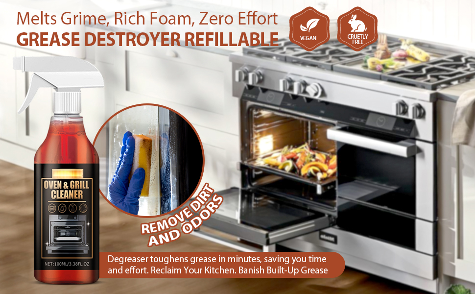 BlueBouff Oven Cleaner Heavy Duty Spray