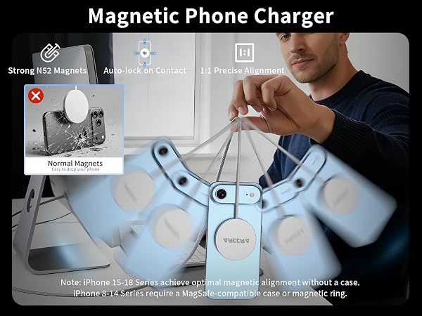 25w magnetic wireless charger