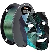LOVOON 3D PLA Filament 1.75mm Sparkle Glitter, Burnt Titanium 3D Printer Filament, Sparkle in Sun...