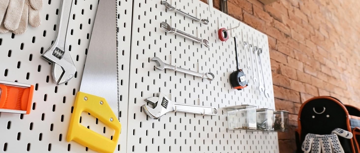peg board organizer accessories