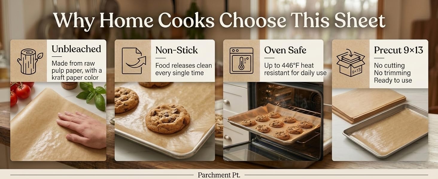 Food Releases. Pan Stays Clean.
