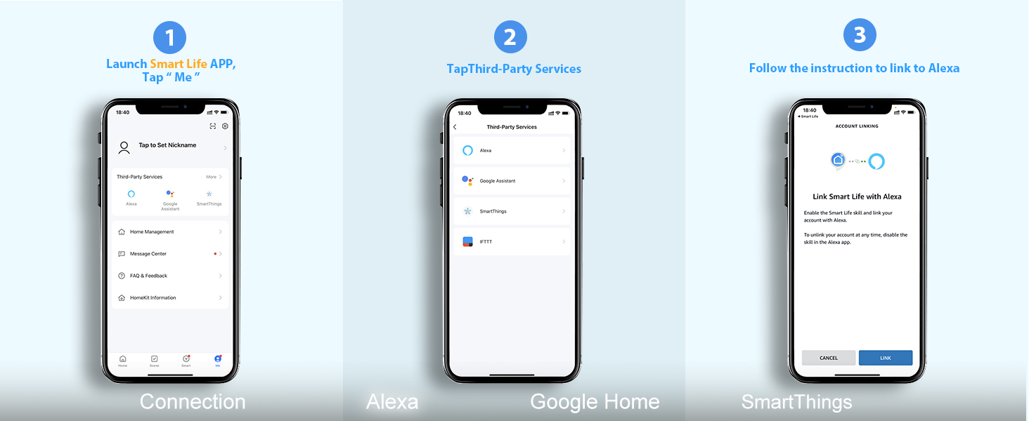 how to link to Alexa