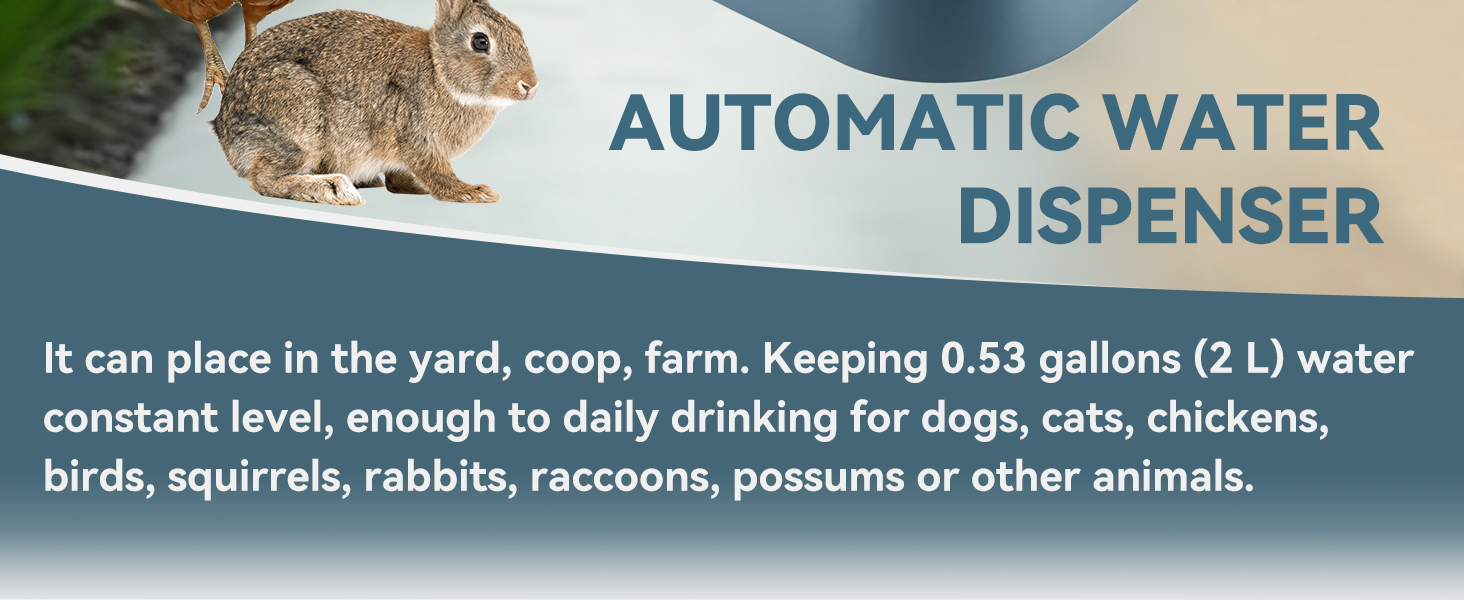 Automatic Water Bowl